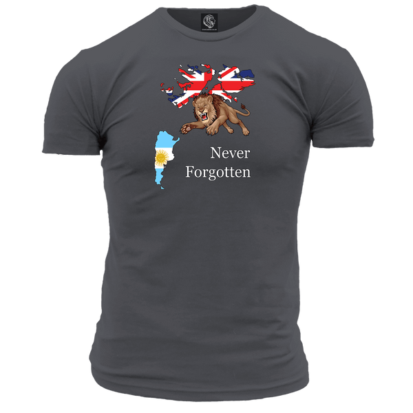 Falklands Roaring Lion T Shirt