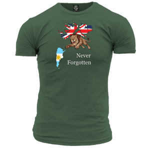 Falklands Roaring Lion T Shirt