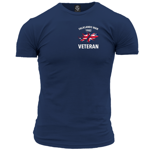 Falklands Veteran (C) T Shirt