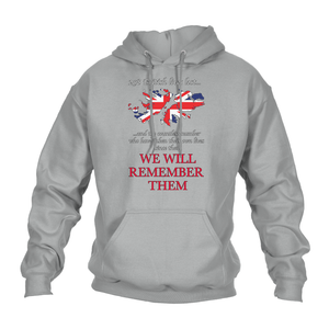 Falklands We Will Remember Them Hoodie