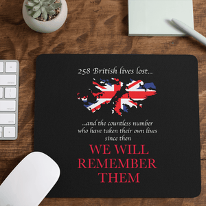 Falklands We Will Remember Them Mouse Mat
