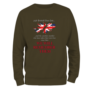 Falklands We Will Remember Them Sweatshirt