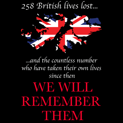 Falklands We Will Remember Them Sweatshirt