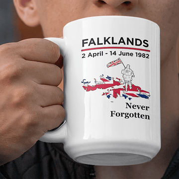 Falklands Yomp Jumbo Mug