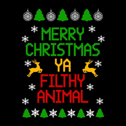 Filthy Animal Christmas Jumper