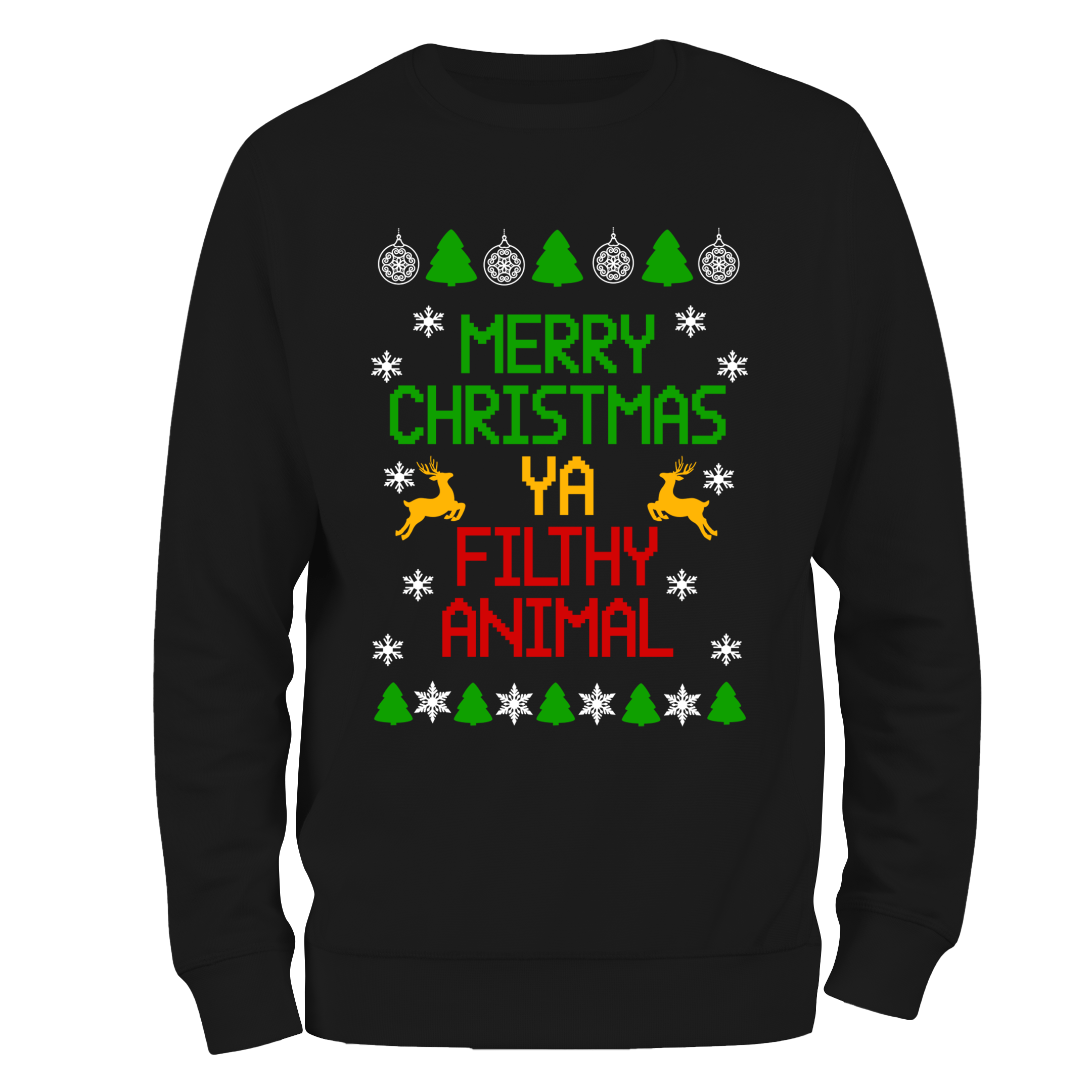 Animal christmas jumper deals