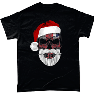 Flag Skull Christmas Unisex T Shirt
