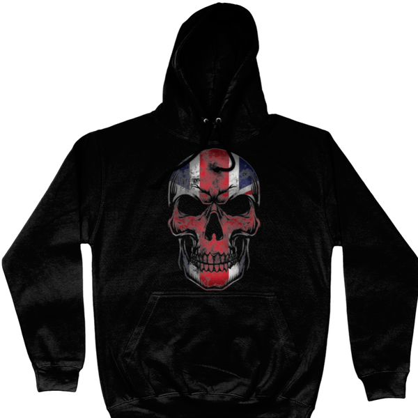 Flag Skull Hoodie