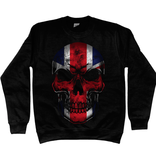 Flag Skull Sweatshirt