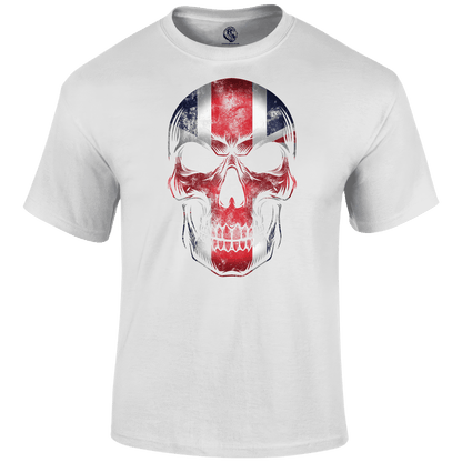 Flag Skull T Shirt