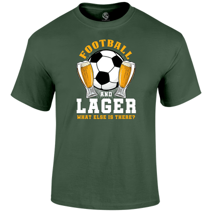 Football And Lager T Shirt