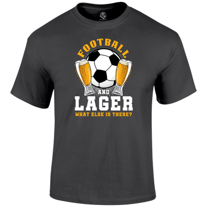 Football And Lager T Shirt