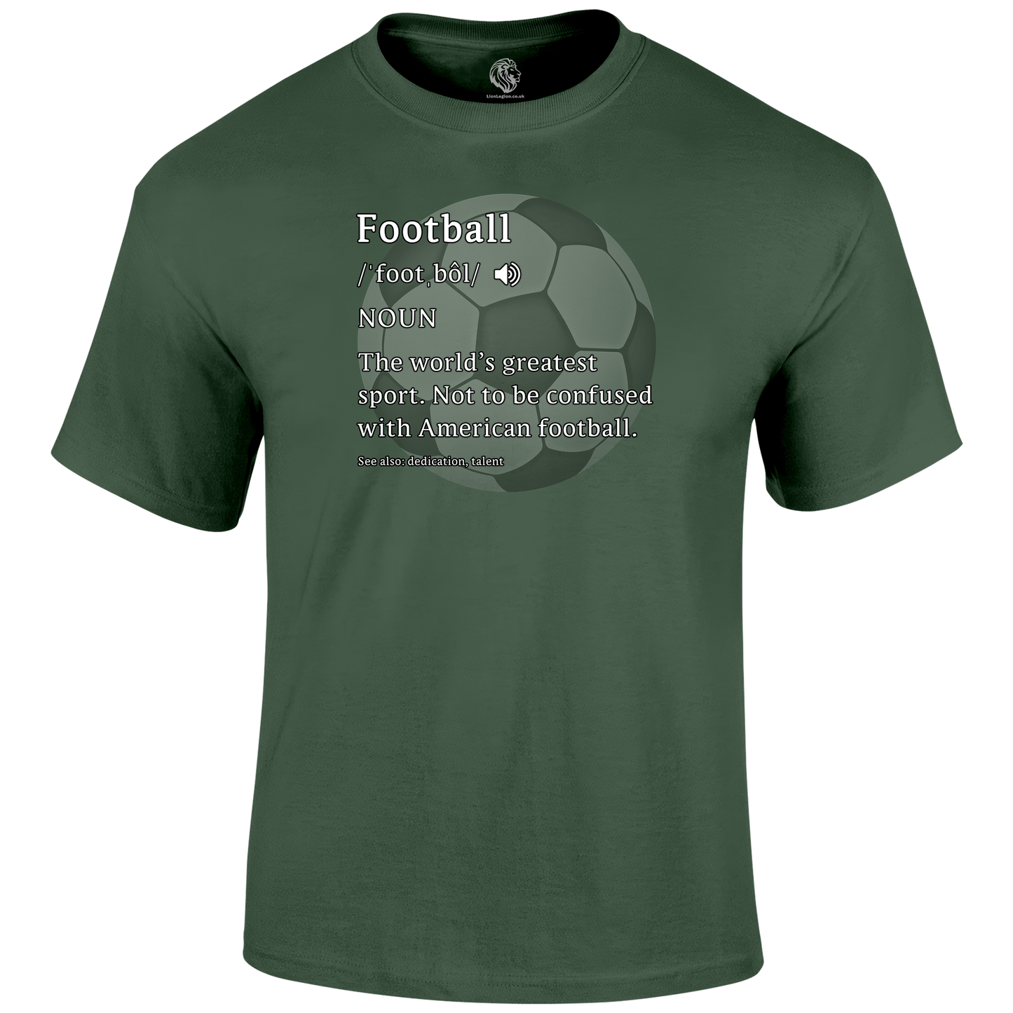 Funny Football T Shirts dictionary Definition