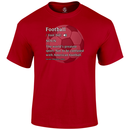 Funny Football T Shirts dictionary Definition