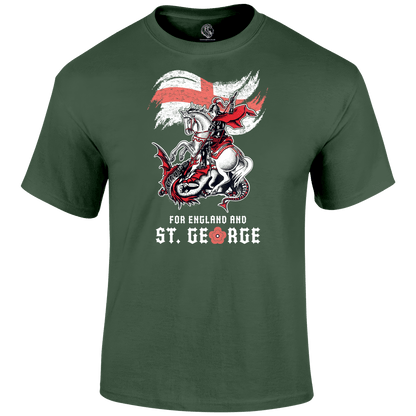 For England & St George T Shirt