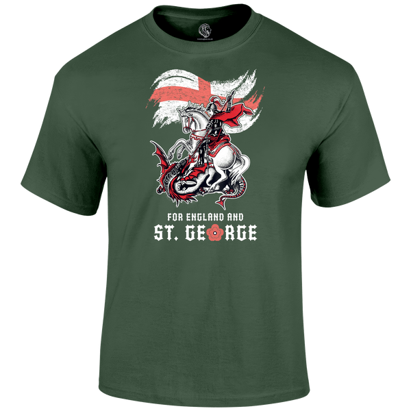 For England & St George T Shirt
