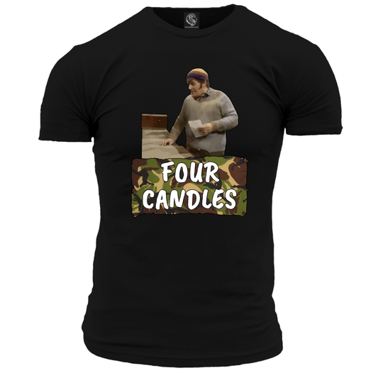 Four Candles T Shirt