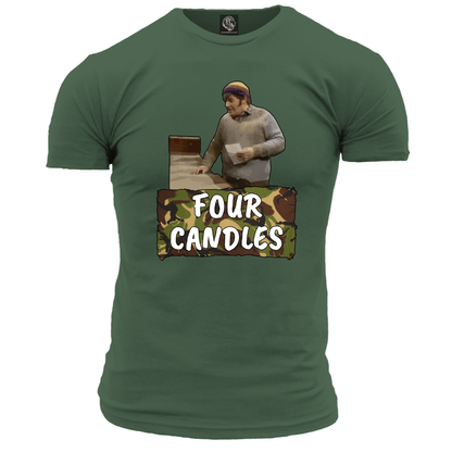 Four Candles T Shirt