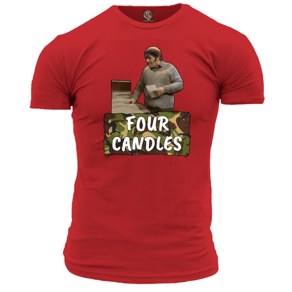 Four Candles T Shirt