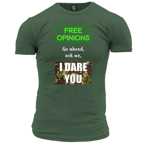 Free Opinions Unisex T Shirt