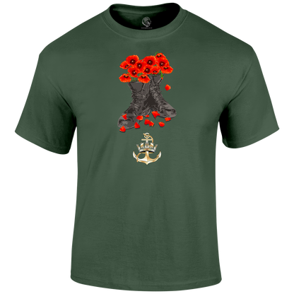 RN Poppy Boots T Shirt