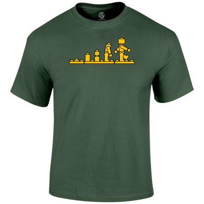 Evolution Blocks T Shirt by Lion Legion 