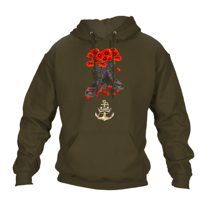 RN Poppy Boots Hoodie