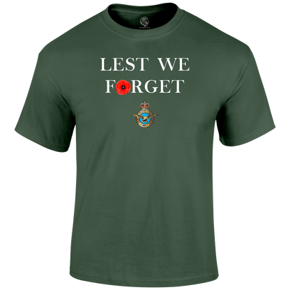 RAF Lest We Forget T Shirt
