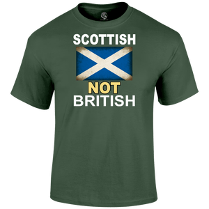 Scottish Not British T Shirt