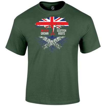 Scottish Roots T Shirt by Lion Legion 