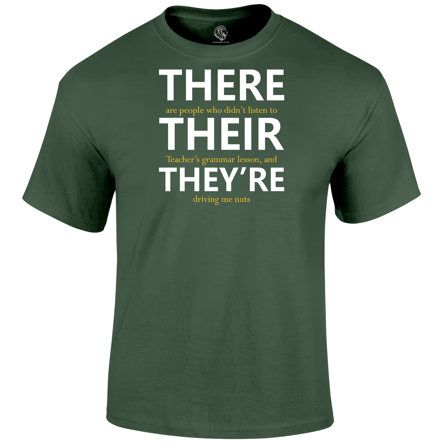 Grammar Master T Shirt by Lion Legion 