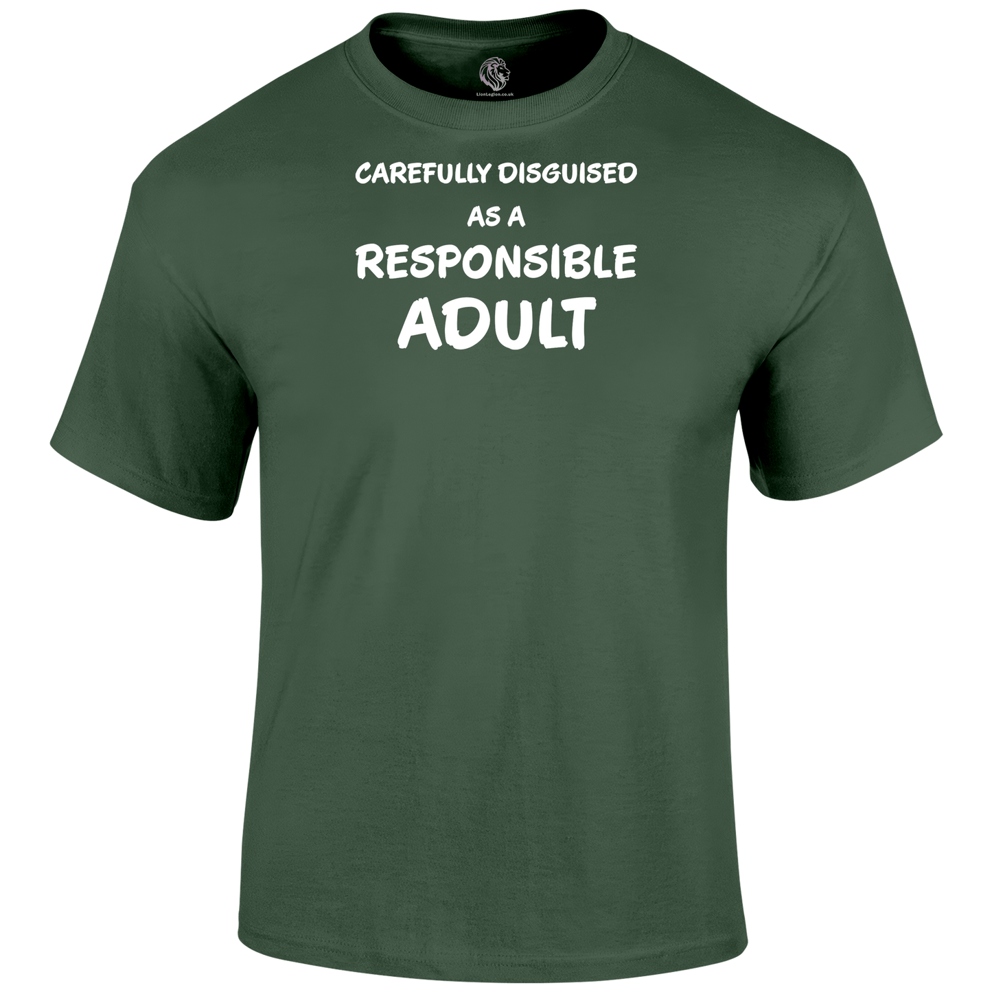 Carefully Disguised Funny T Shirt by Lion Legion 