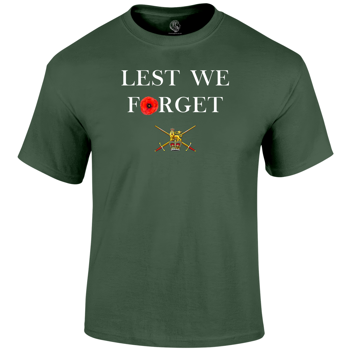 Army Lest We Forget T Shirt