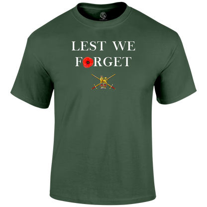 Army Lest We Forget T Shirt
