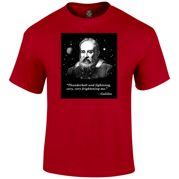 Science T Shirt Galileo Quote
