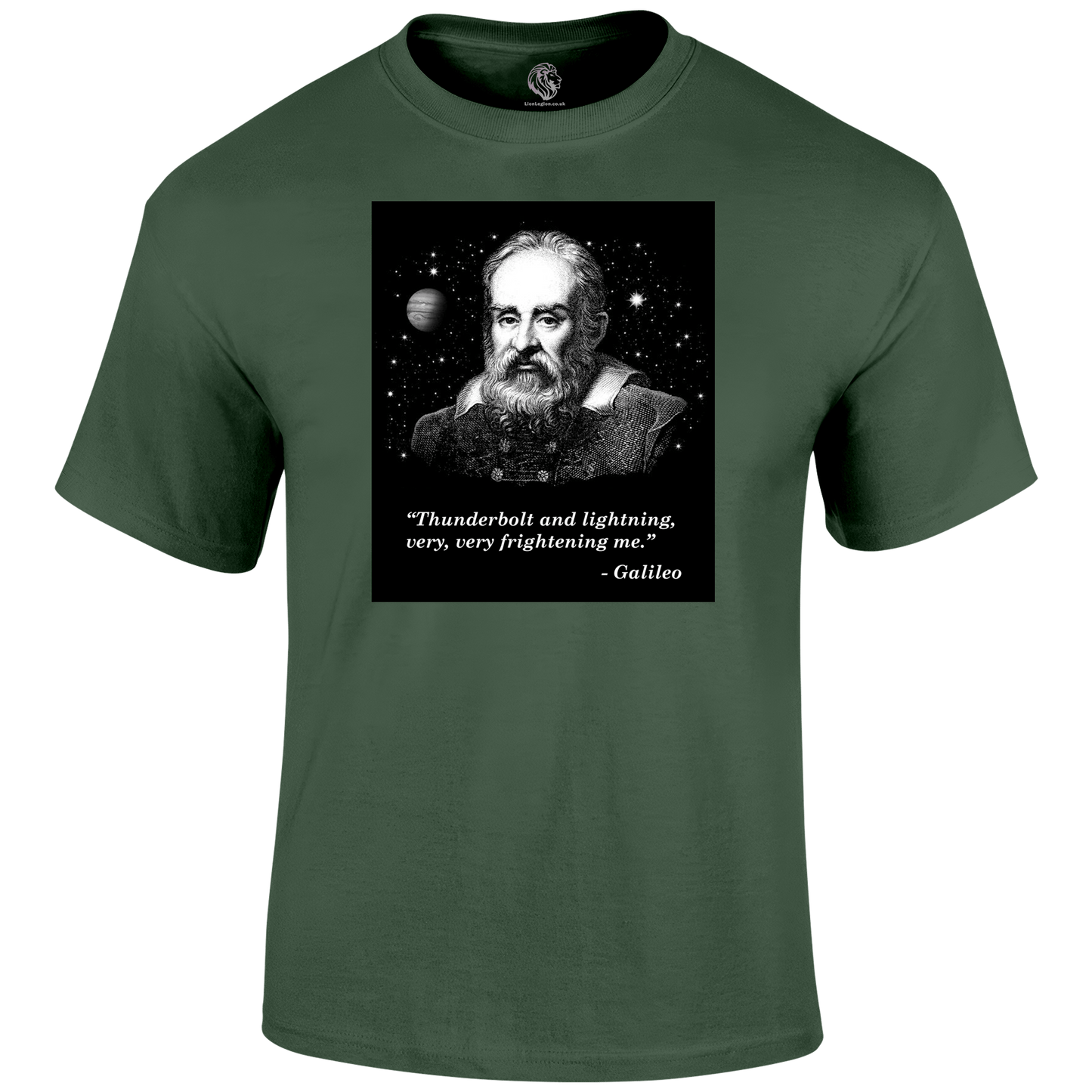 Science T Shirt Galileo Quote