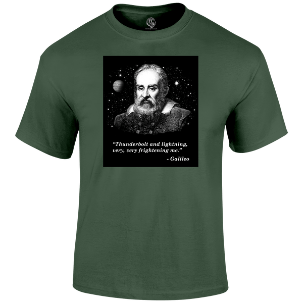 Science T Shirt Galileo Quote