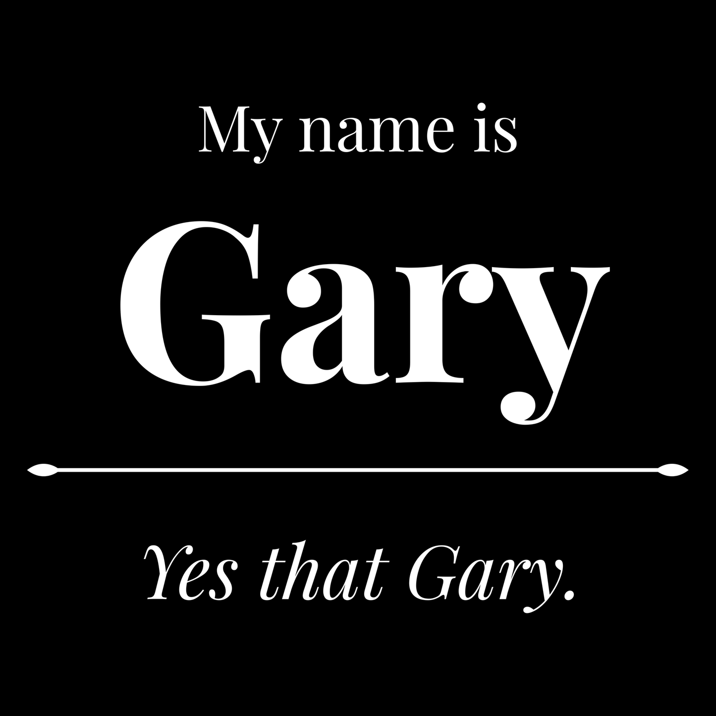 Gary T Shirt