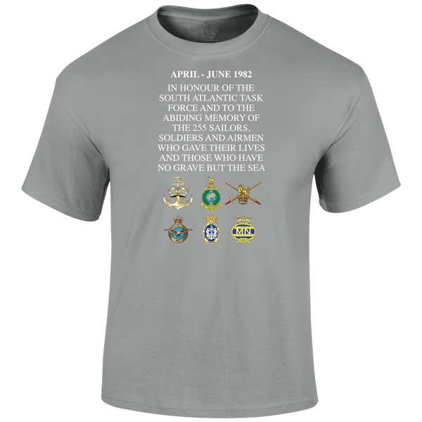 Falklands Memorial T Shirt by Lion Legion 