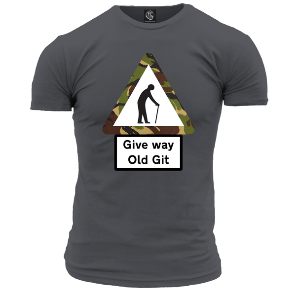Give Way Old Git T Shirt