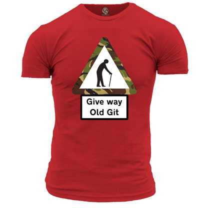 Give Way Old Git T Shirt