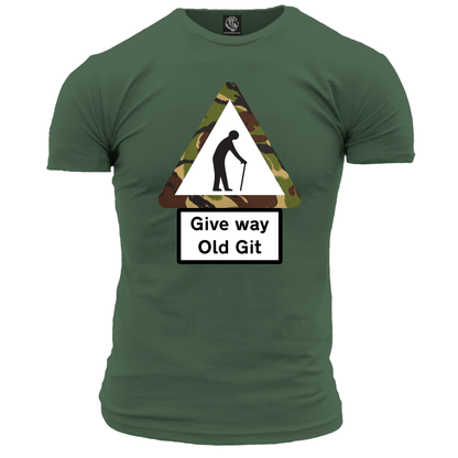 Give Way Old Git T Shirt