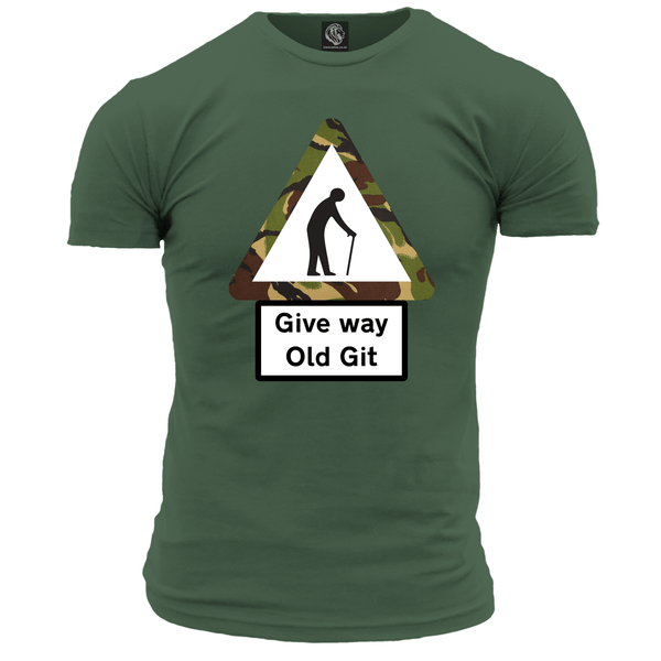 Give Way Old Git T Shirt