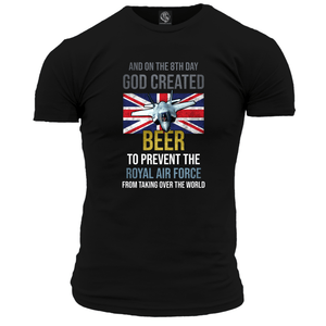 God Created Beer (RAF) Unisex T Shirt