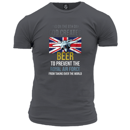 God Created Beer (RAF) Unisex T Shirt