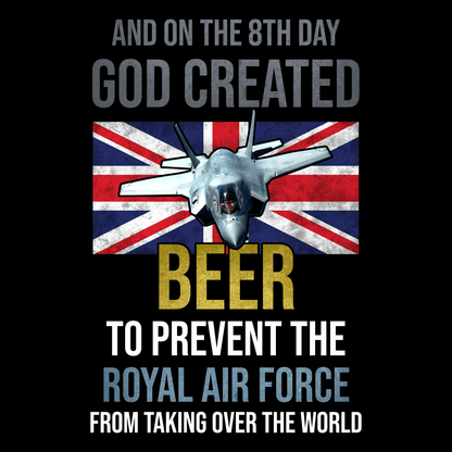 God Created Beer (RAF) Unisex T Shirt