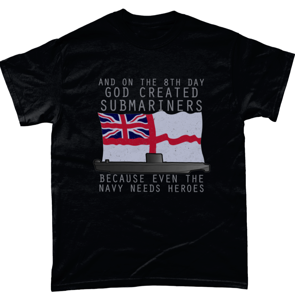 God Created Diesel Submariners T Shirt