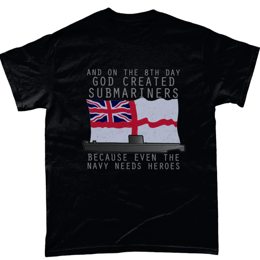God Created Diesel Submariners T Shirt