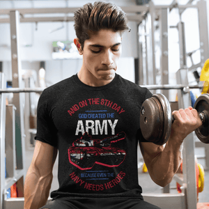 God Created The Army Unisex T Shirt
