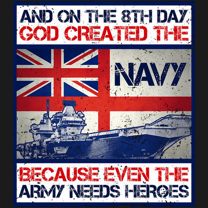 God Created The Navy Unisex T Shirt
